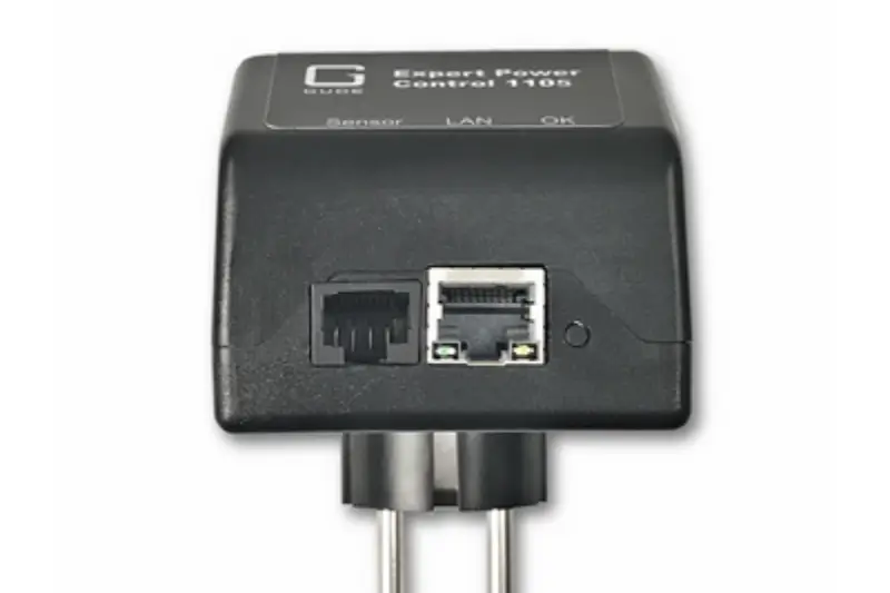 Switched and metered LAN power socket type F