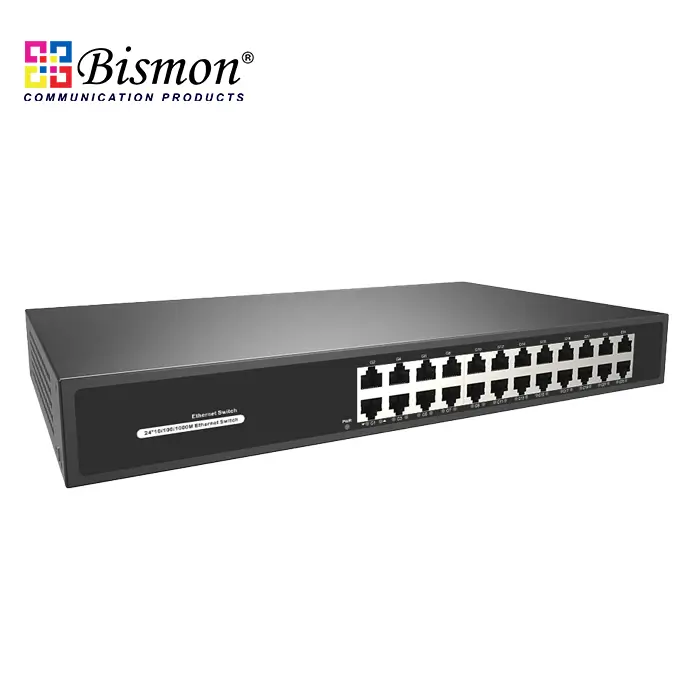 24*10/100/1000M RJ45 ports Unmanaged Ethernet switch