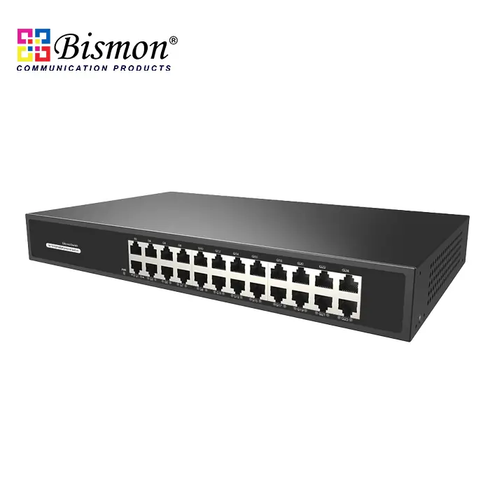 24*10/100/1000M RJ45 ports Unmanaged Ethernet switch