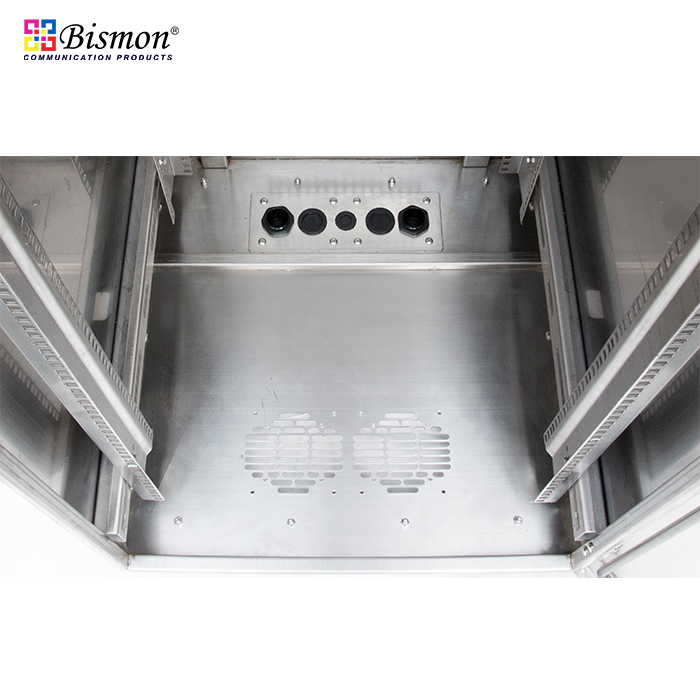27U 19inch Cabinet Rack Outdoor (60x60cm) Stainless Steel