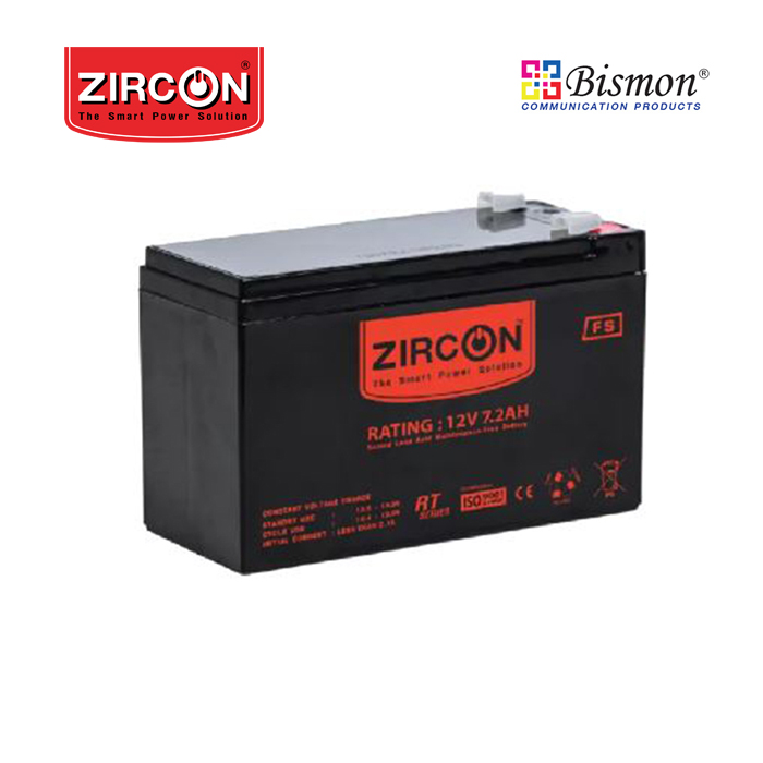 ZIRCON ZC-Battery/12V/7.2AH