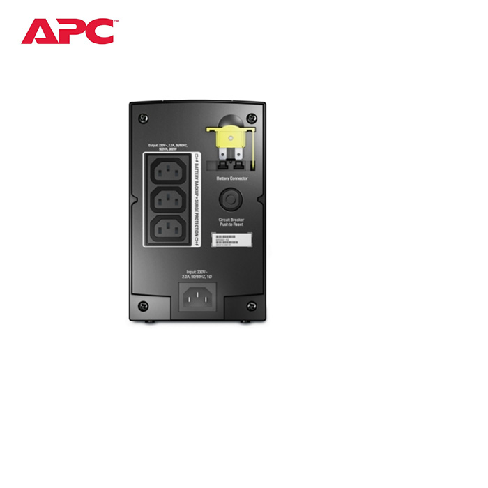 เครื่องสำรองไฟ APC BACK UPS RS 500VA 230V WITHOUT AUTO SHUTDOWN SOFTWARE