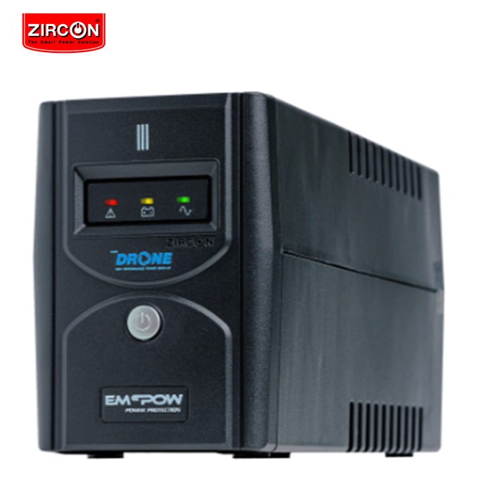 เครื่องสำรองไฟ UPS ZIircon - EMPOW Drone 1000VA/500W