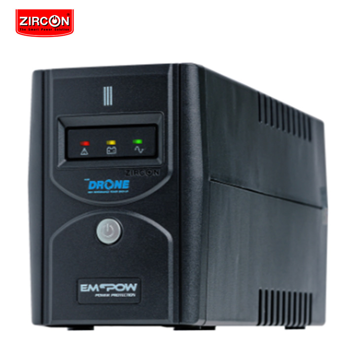 เครื่องสำรองไฟ UPS Zircon EMPOW Drone 800VA/480W