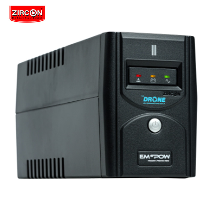 เครื่องสำรองไฟ UPS Zircon EMPOW Drone 800VA/480W