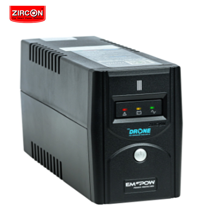 เครื่องสำรองไฟ UPS Zircon EMPOW Drone 800VA/480W