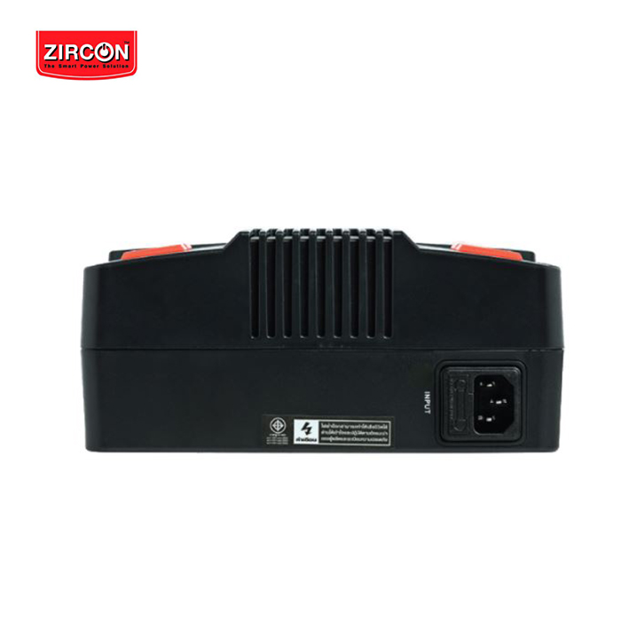 เครื่องสำรองไฟ Zircon Line Interactive UPS/ Hybrid Ibox/ 1000VA/550W/ Digital Display, Hot Swapp. (Tower type)