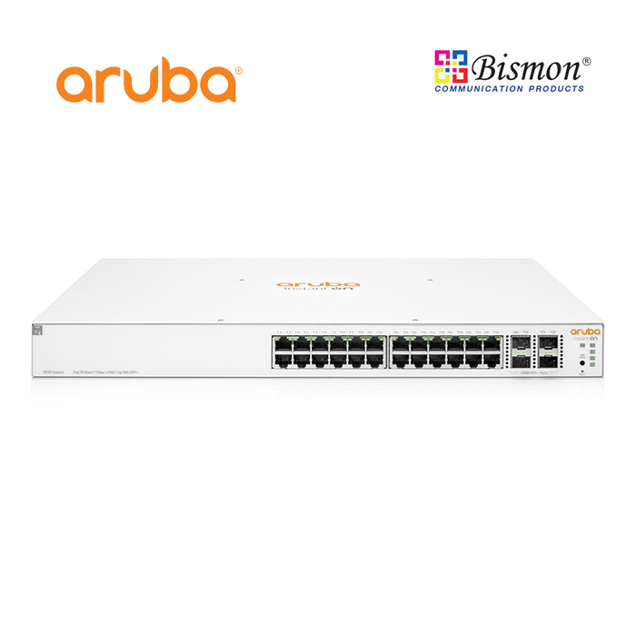 Aruba JL684B IOn 1930 24Port 10/100/1000M PoE, 4SFP+(1/10GB) 370W Switch