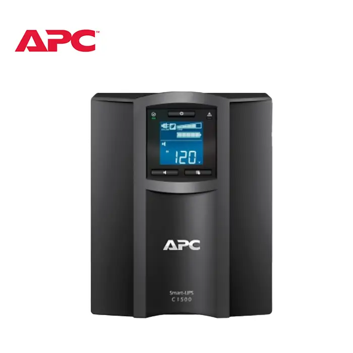 เครื่องสำรองไฟ APC Smart-UPS C, Line Interactive, 1500VA, Tower, 230V