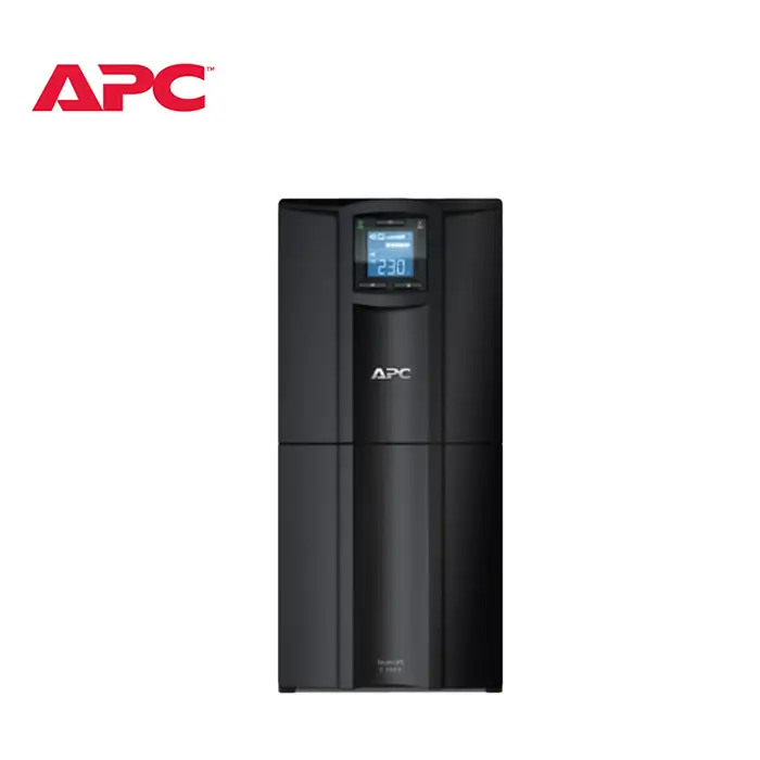 เครื่องสำรองไฟ APC Smart-UPS C, Line Interactive, 3000VA/2100W, Tower, 230V