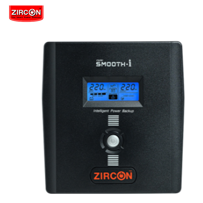 เครื่องสำรองไฟ Zircon Line Interactive UPS/ Smooth-i/ 1200VA/720W/ Digital Display (Tower type)