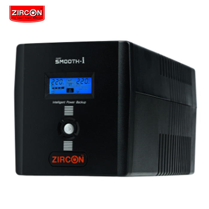 เครื่องสำรองไฟ Zircon Line Interactive UPS/ Smooth-i/ 1200VA/720W/ Digital Display (Tower type)