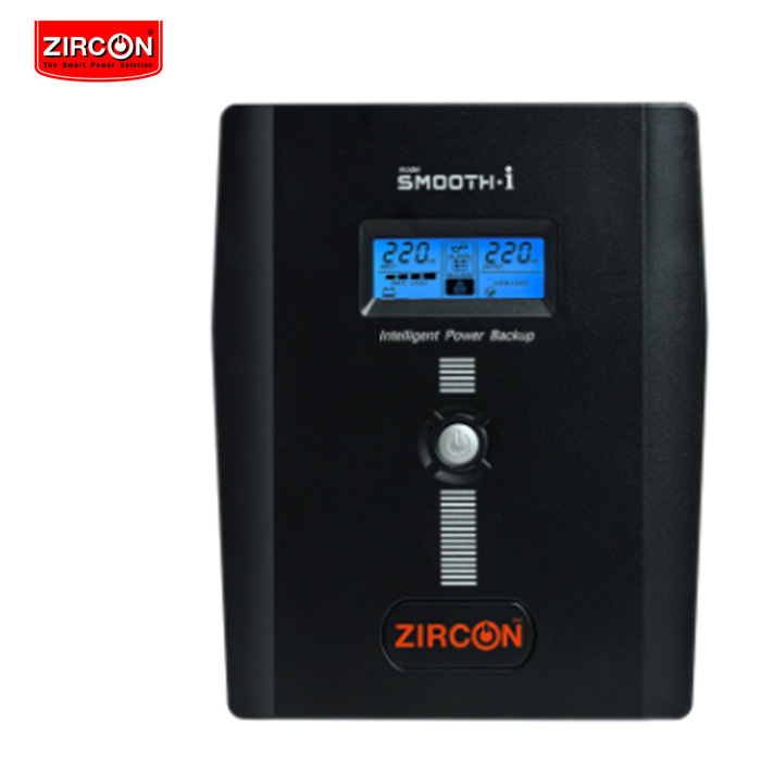 เครื่องสำรองไฟ Zircon Line Interactive UPS/ Smooth-i/ 1500VA/900W/ Digital Display (Tower type)