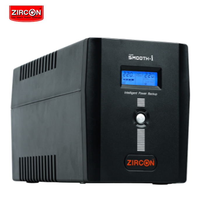 เครื่องสำรองไฟ Zircon Line Interactive UPS Smooth-i/ 2000VA/1200W/ Digital Display (Tower type)