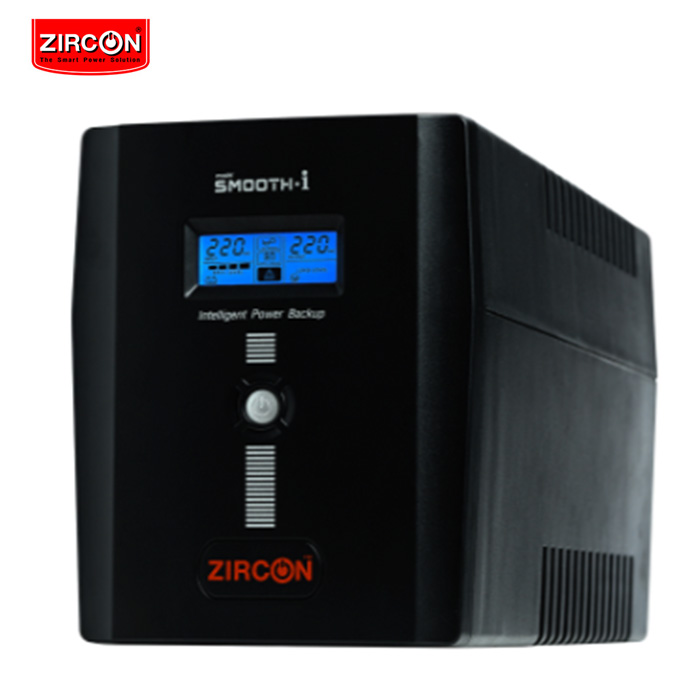 เครื่องสำรองไฟ Zircon Line Interactive UPS Smooth-i/ 2000VA/1200W/ Digital Display (Tower type)