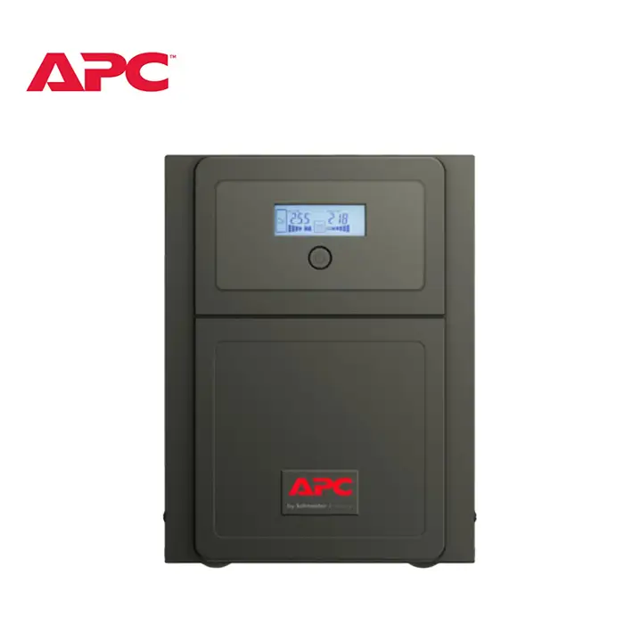 เครื่องสำรองไฟ APC Easy UPS 1 Ph Line Interactive, 2000VA, Tower, 230V, 6 Universal outlets, AVR, LCD