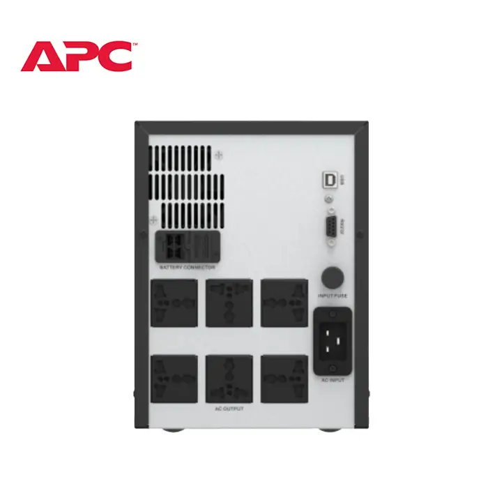เครื่องสำรองไฟ APC Easy UPS 1 Ph Line Interactive, 3kVA, Tower, 230V, 6 Universal outlets, AVR, LCD