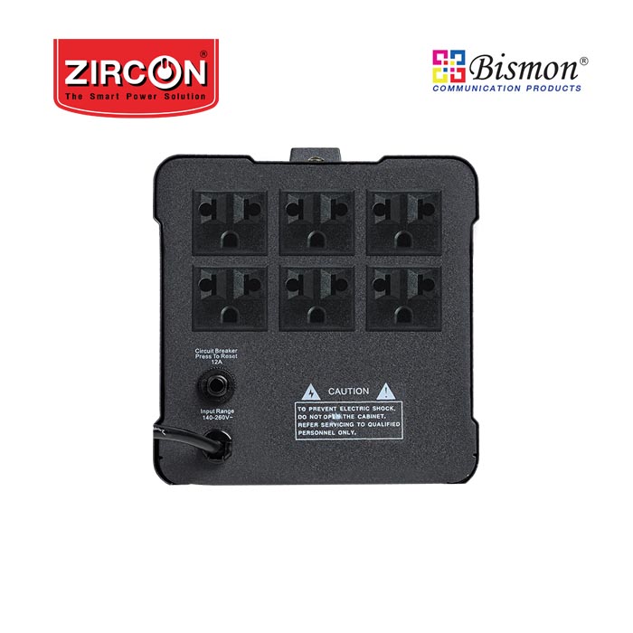 Zircon เครื่องปรับแรงดันไฟฟ้าอัตโนมัติ Automatic Voltage STABILIZERHD_RL2000VA/1600W