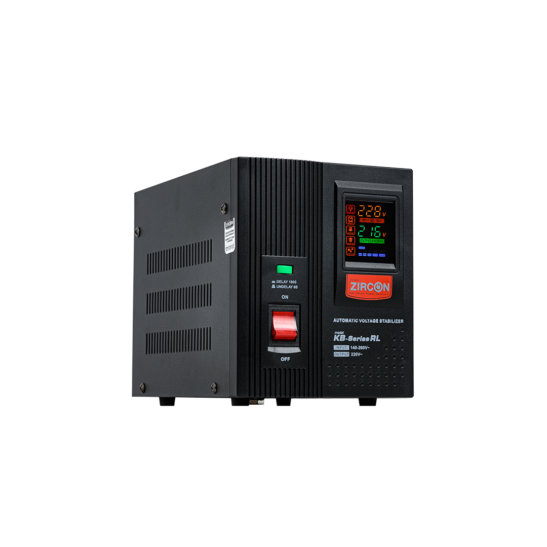 Zircon เครื่องควบคุมแรงดันไฟฟ้า รุ่น KB-SERIES RL-1000VA