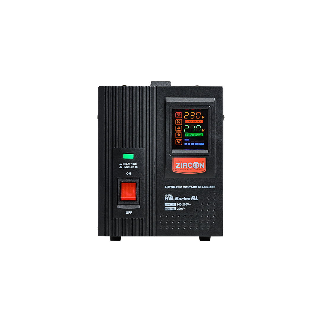 Zircon เครื่องควบคุมแรงดันไฟฟ้า รุ่น KB-SERIES RL-1000VA