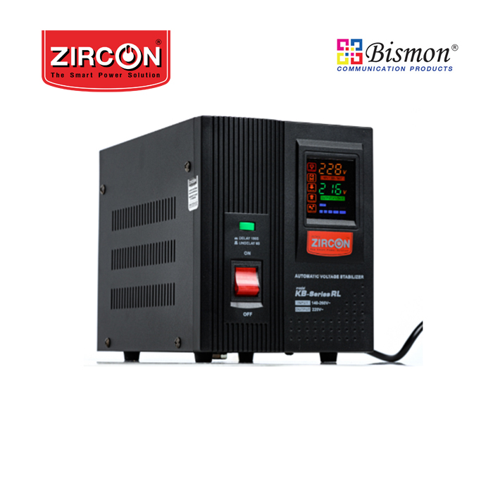 Zircon เครื่องควบคุมแรงดันไฟฟ้า รุ่น KB-SERIES RL-1000VA