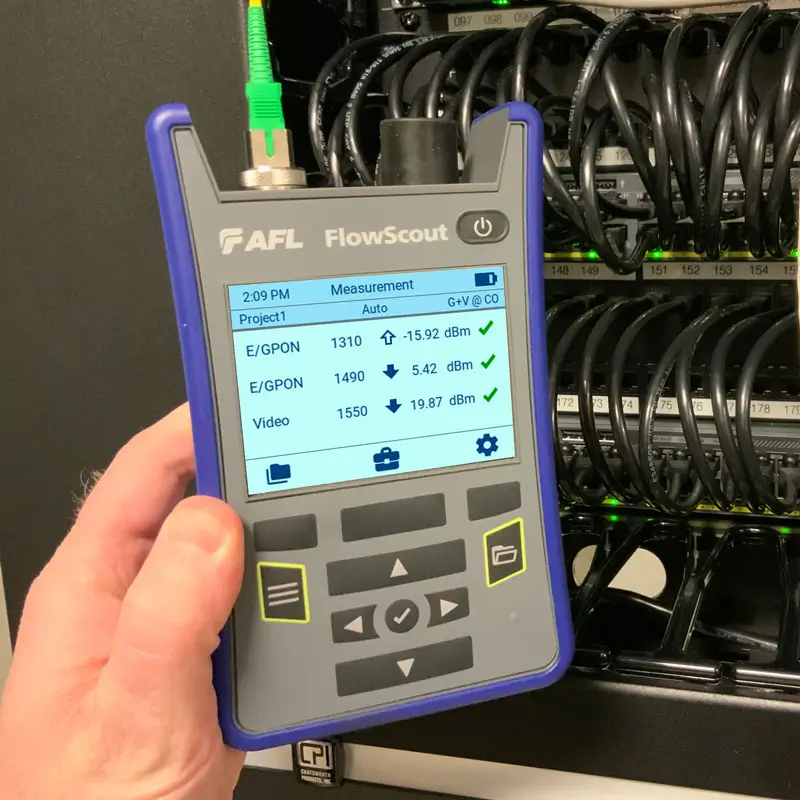 TPPM-XG Through-Mode PON Optical Power Meter