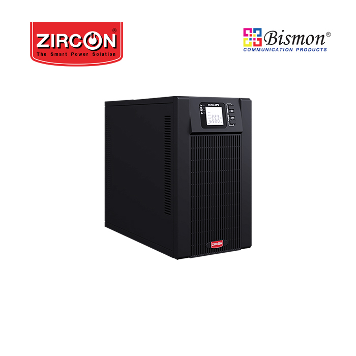 เครื่องสำรองไฟ Zircon True Online UPS :ZC-MPII/ 1000VA/900W/ Tower type