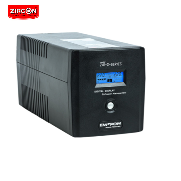 เครื่องสำรองไฟ UPS Zircon-EMPOW Zir-D-Series 1200VA/720W