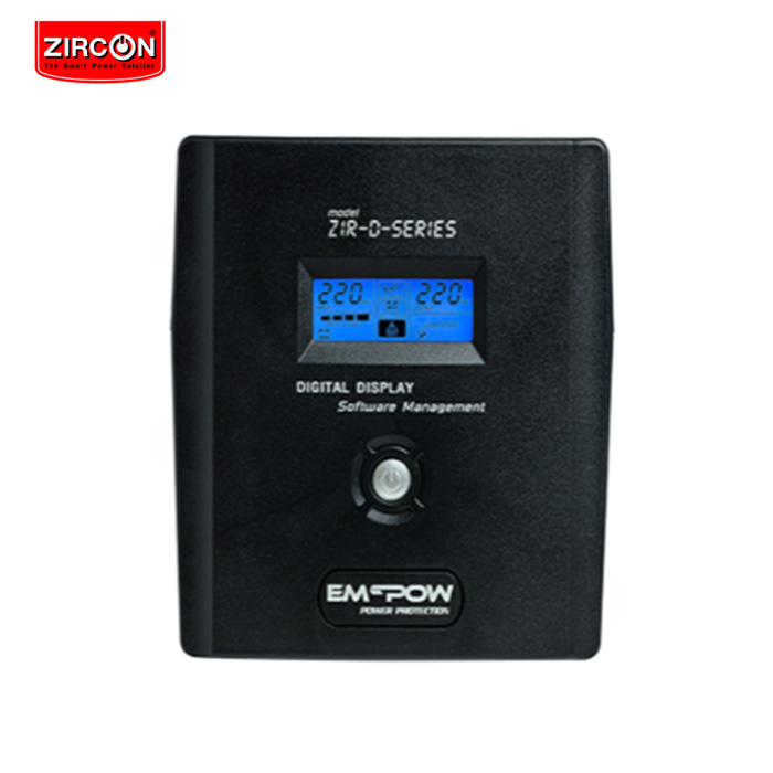 เครื่องสำรองไฟ UPS Zircon-EMPOW Zir-D-Series 1200VA/720W