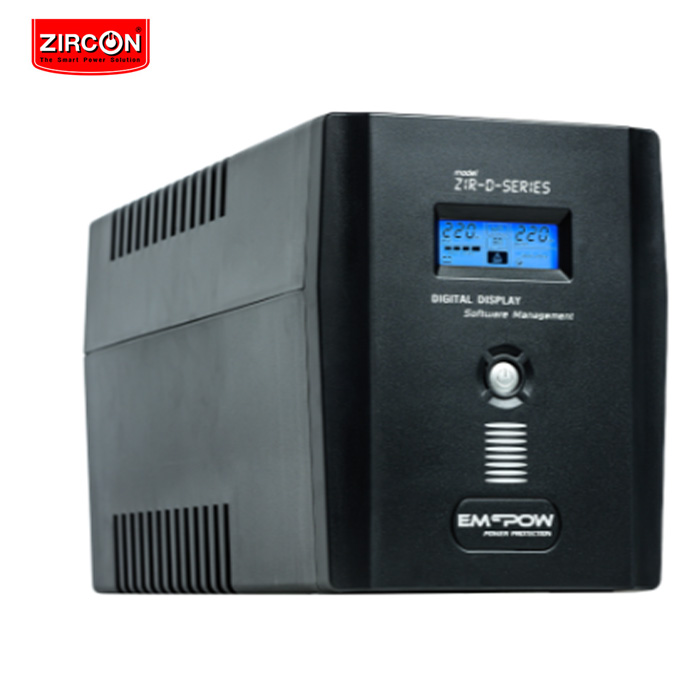เครื่องสำรองไฟ Zircon - EMPOW ZIR-D-Series 1500VA/900W