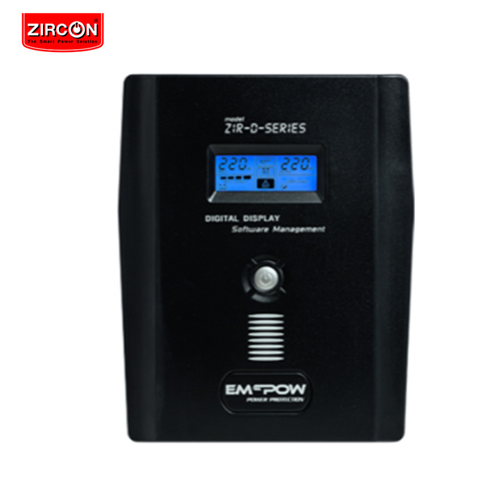 เครื่องสำรองไฟ UPS Zircon-EMPOW ZIRCON-Zir-D-Series 2000VA/1200W