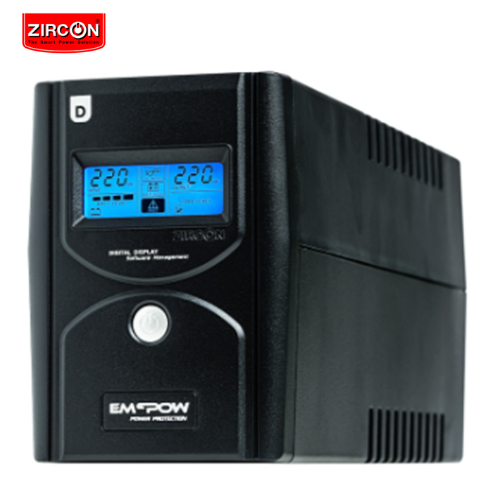 เครื่องสำรองไฟ Zircon EMPOW  Zir-D-Series 800VA/480W