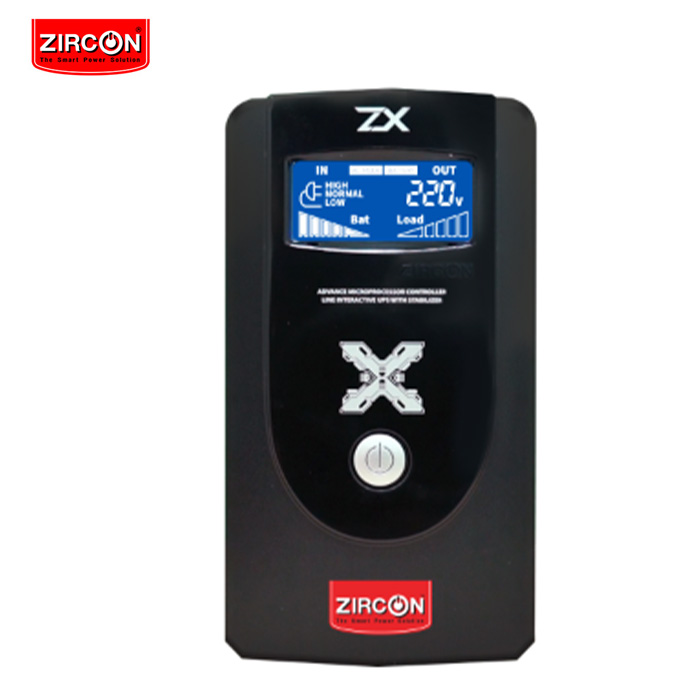 เครื่องสำรองไฟ Zircon ZX-1000VA/550W