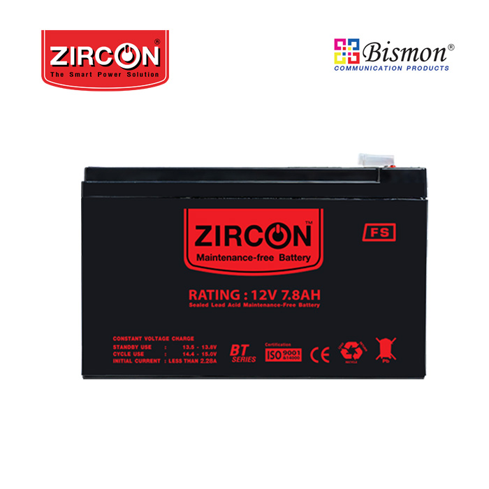 ZIRCON ZC-Battery/12V/7.2AH
