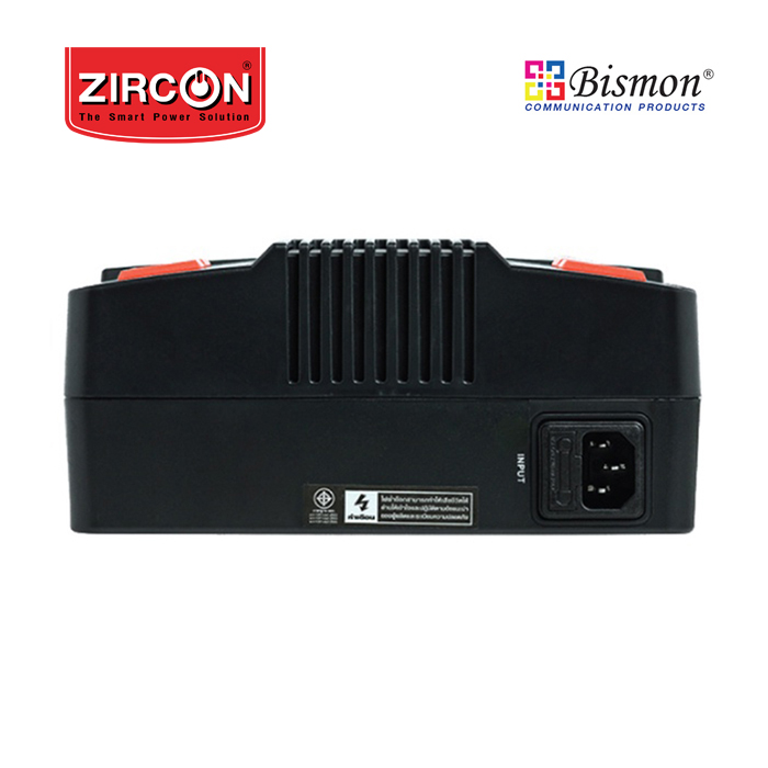 เครื่องสำรองไฟ Zircon Line Interactive UPS/ Hybrid Ibox/ 1000VA/550W/ Digital Display, Hot Swapp. (Tower type)